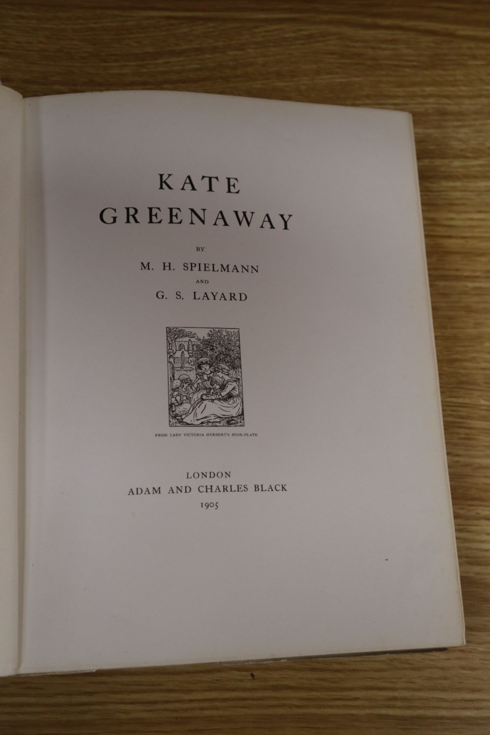 Spielmann (M. H.) & Layard (G. S.), Kate Greenaway, Edition De Luxe numbered 423/500,